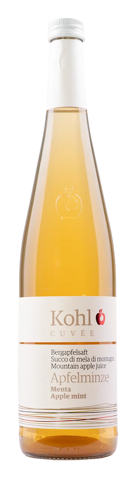 Apfelsaft mit Apfelminze