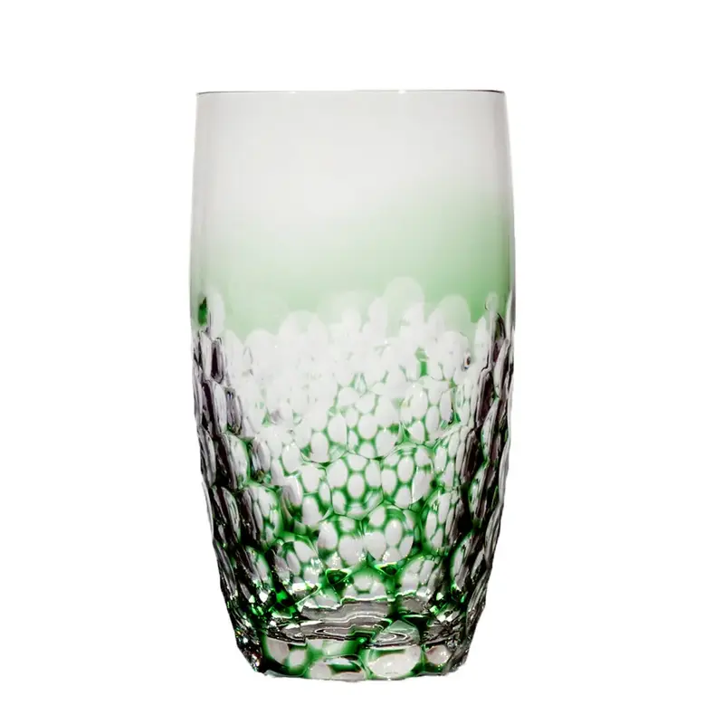 Becher Exagon smaragd
