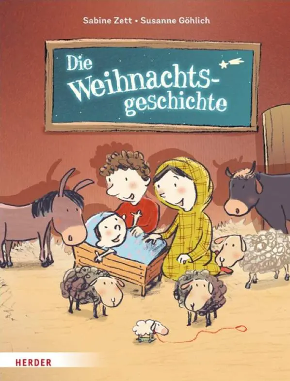 Die Weihnachtsgeschichte - Sabine Zett -