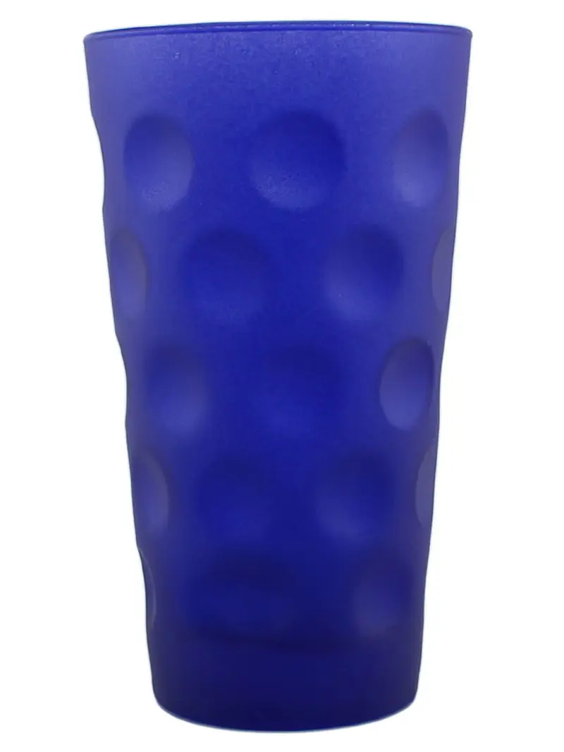 Dubbeglas Blau matt