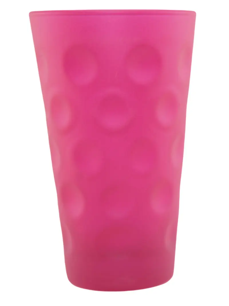 Dubbeglas Pink matt