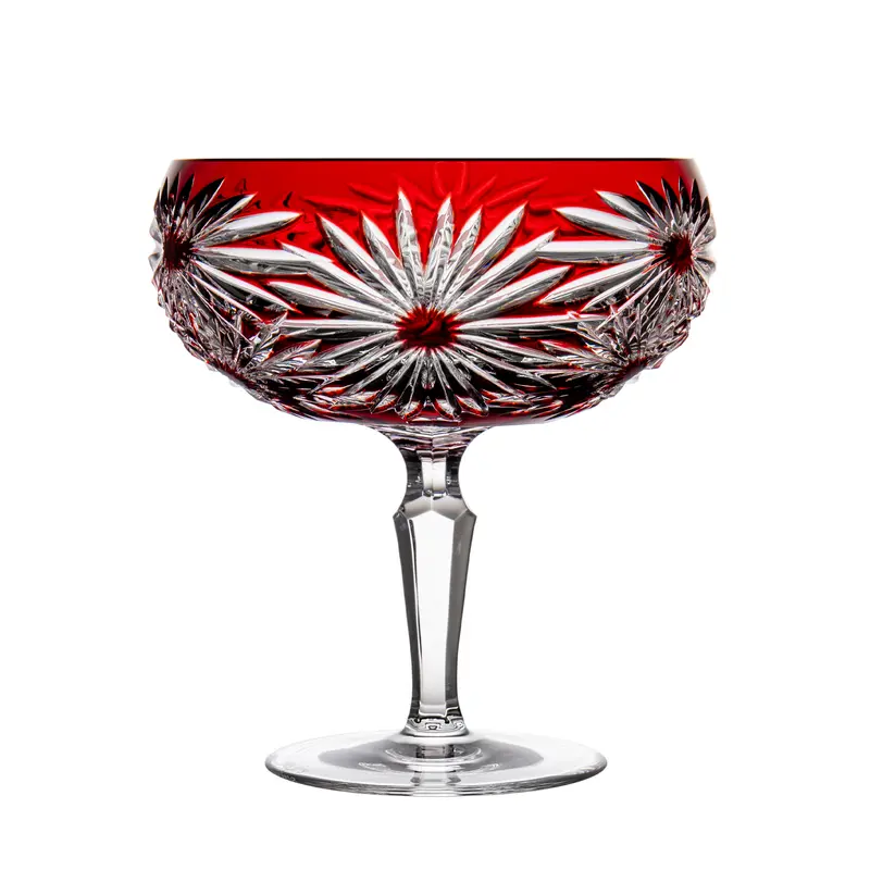 Easter Ruby Red Compote Bowl 4.7 in