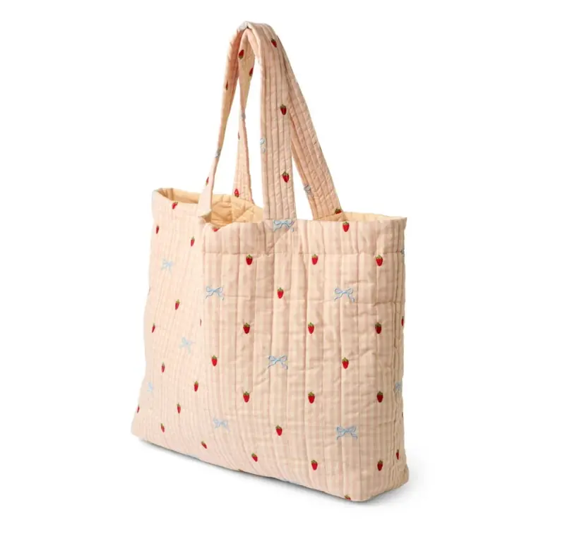 Erdbeertasche I rosa