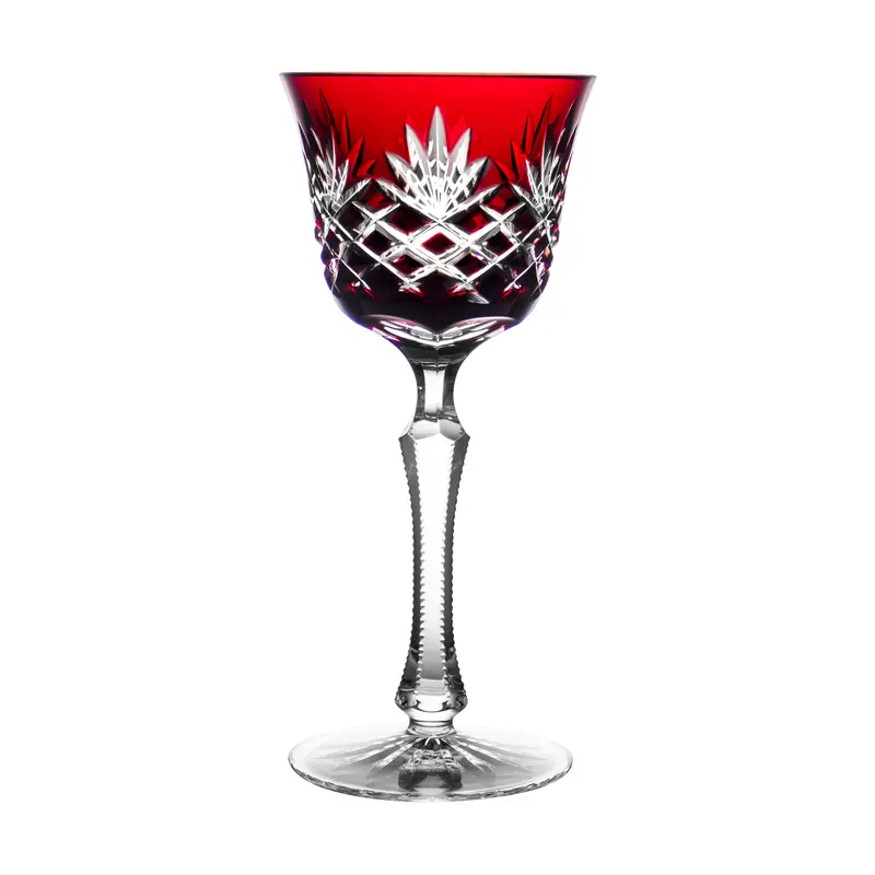 Fabergé Odessa Ruby Red Wine Glass 1st Edition