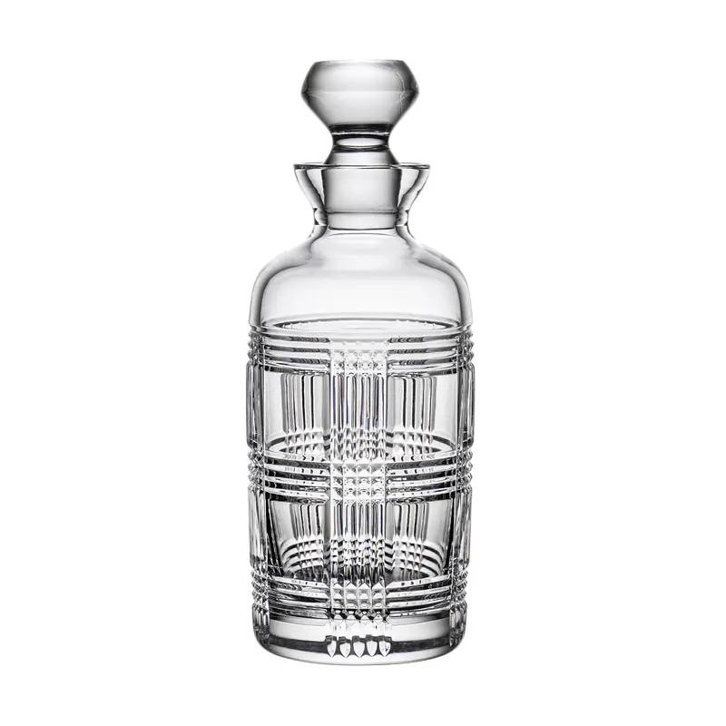 Glen Plaid Decanter 16.9 oz