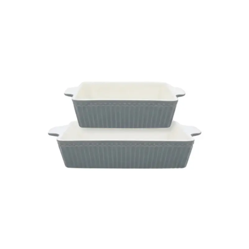 GreenGate Auflaufformen Set Alice steingrau (normal)