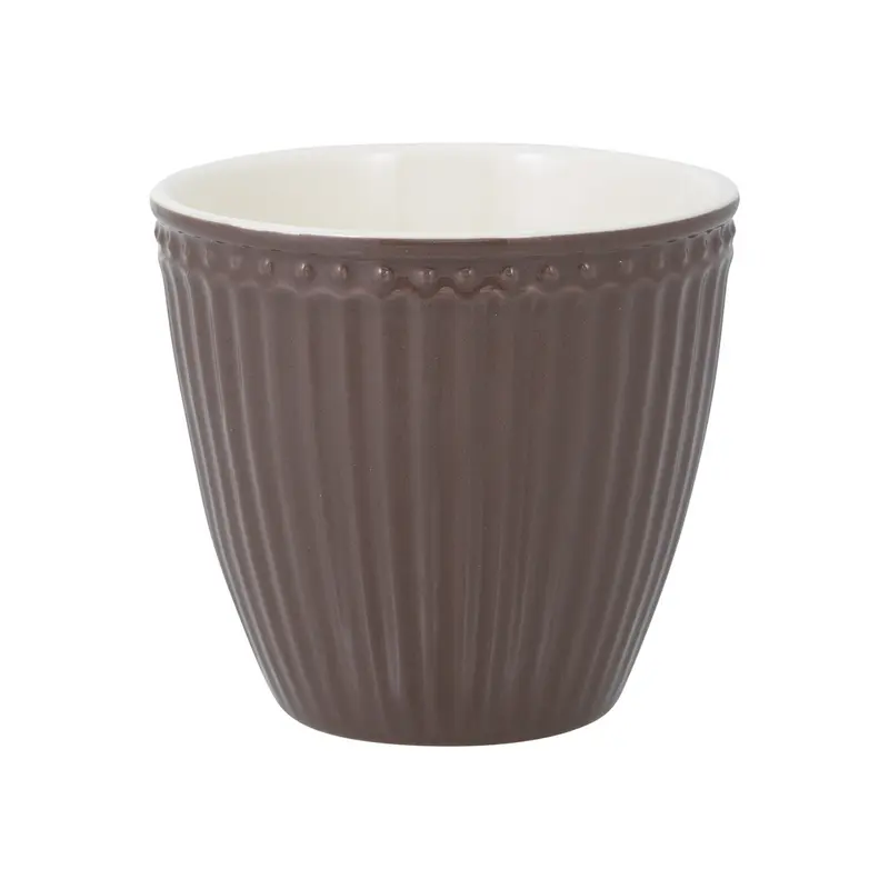 GreenGate Latte Becher Alice Schokolade