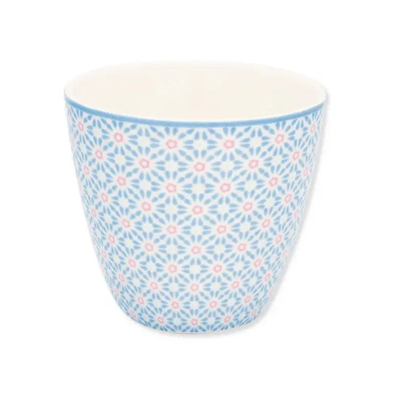 GreenGate Latte Becher Suzette Hellblau