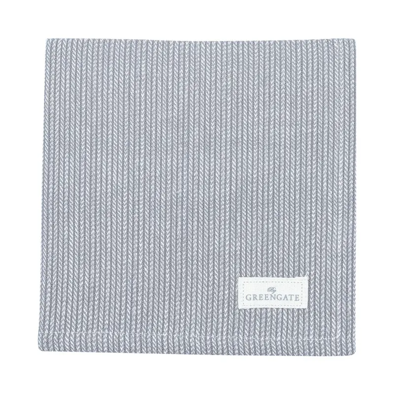 GreenGate Stoffserviette Alicia hellgrau