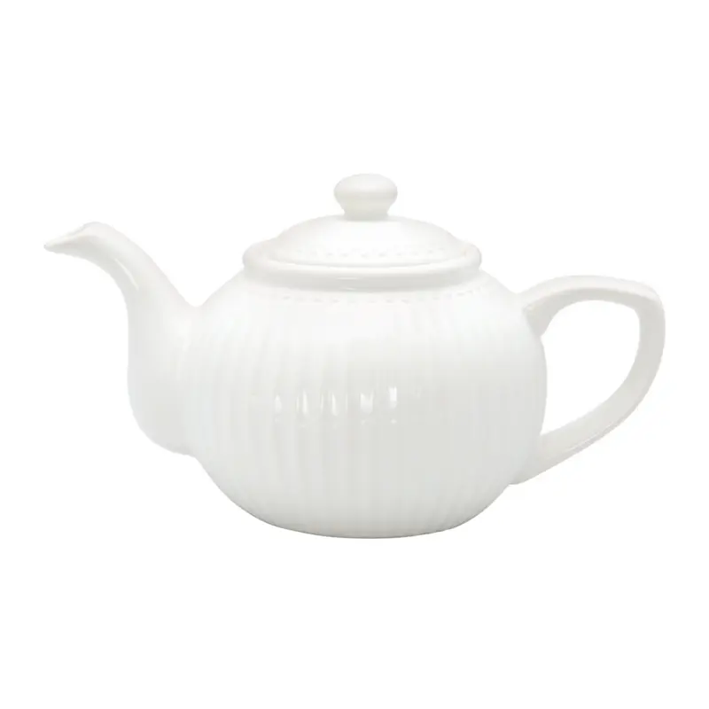 GreenGate Teekanne Alice Weiß 1 L