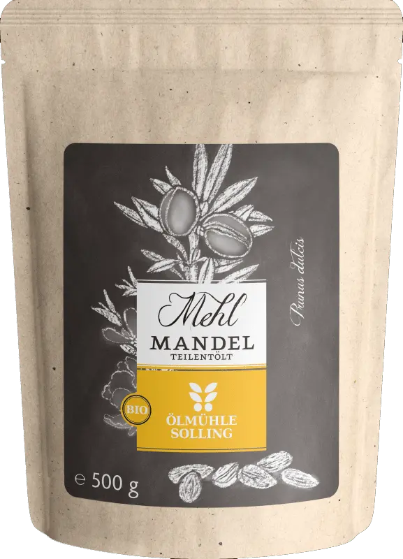 Mandelmehl teilentölt