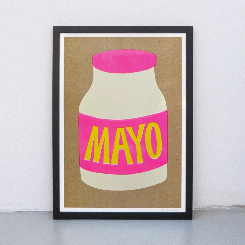Mayo (DIN A3) | Edition SCHEE | Risographie