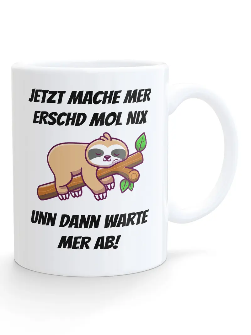 Pfälzer Faultier Tasse