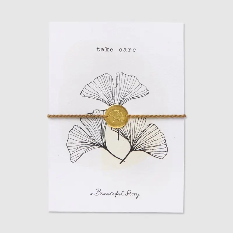 Schmuck Postkarte I Take Care