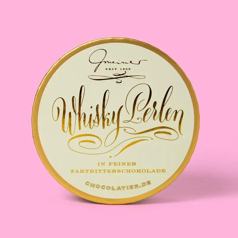 Schokoperlen “Whisky Perlen” 100g | Confiserie Gmeiner