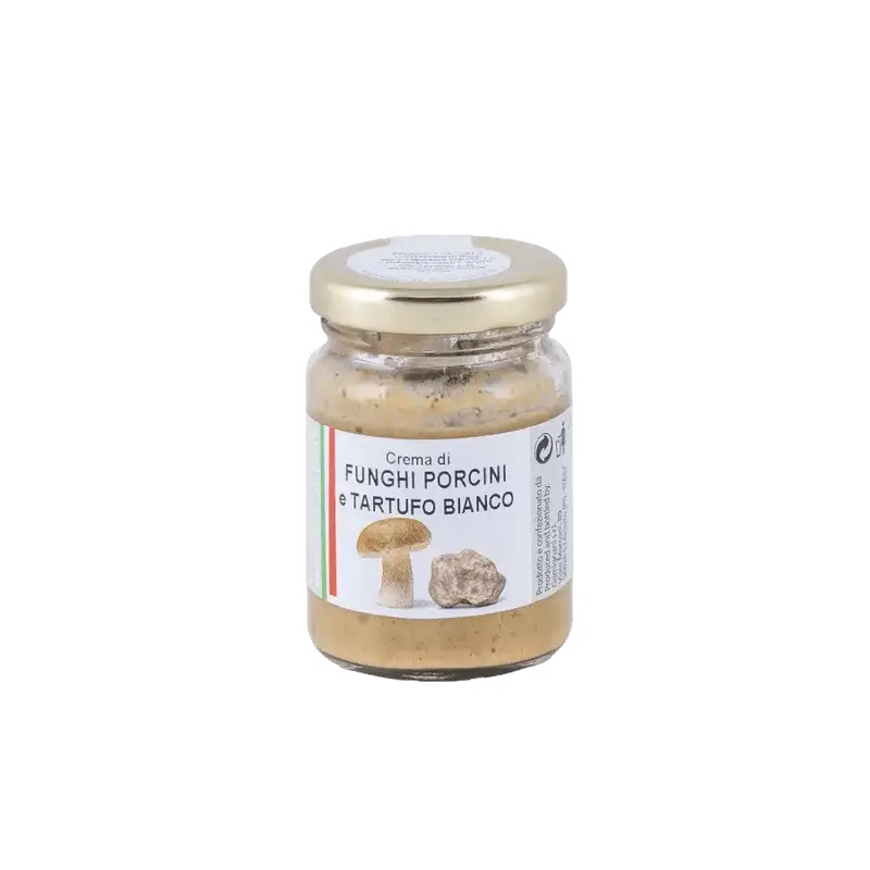 Steinpilzcreme mit weissem Trüffel