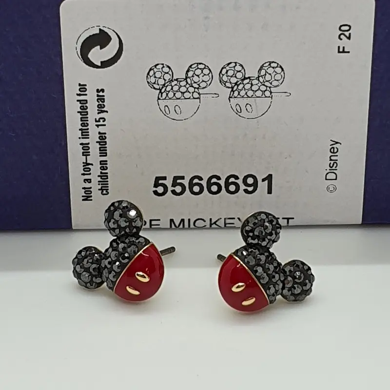 SWAROVSKI WALT DISNEY Mickey Maus Mouse Ohrstecker
