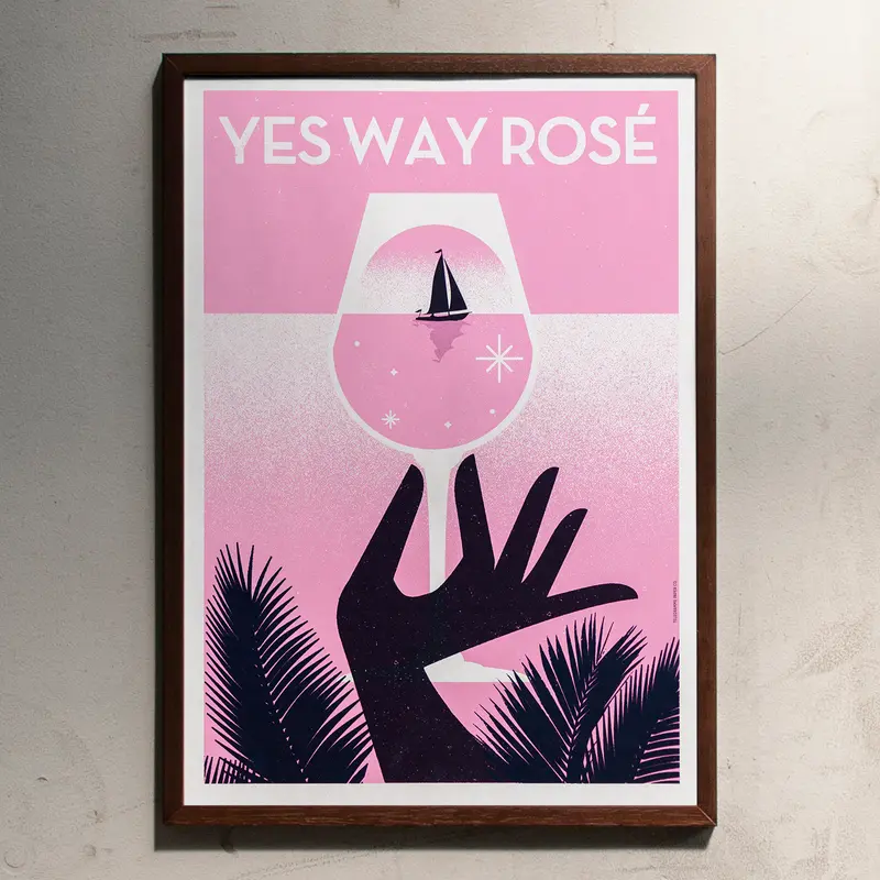 Yes Way Rosé (Din A2)
